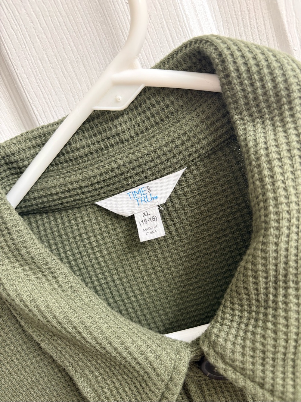 Waffle Shacket - Picture 2 of 3